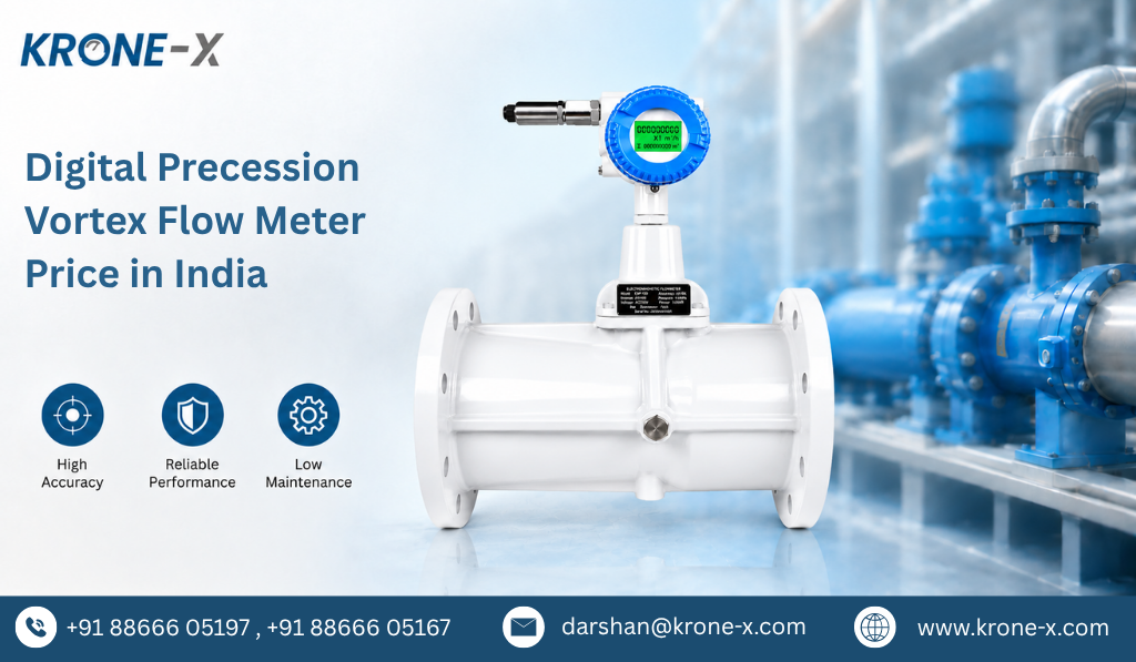 Digital Precession Vortex Flow Meter Price in India
