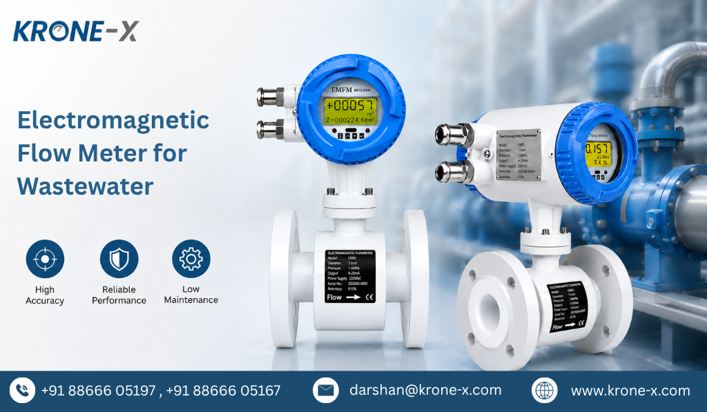 Electromagnetic Flow Meter for Wastewater