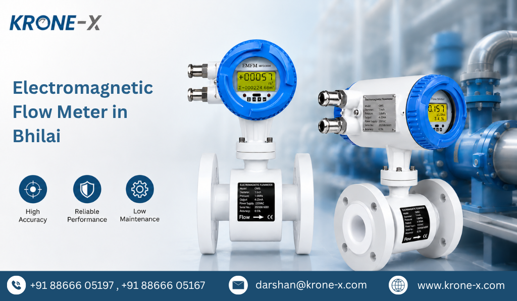 Electromagnetic Flow Meter in Bhilai
