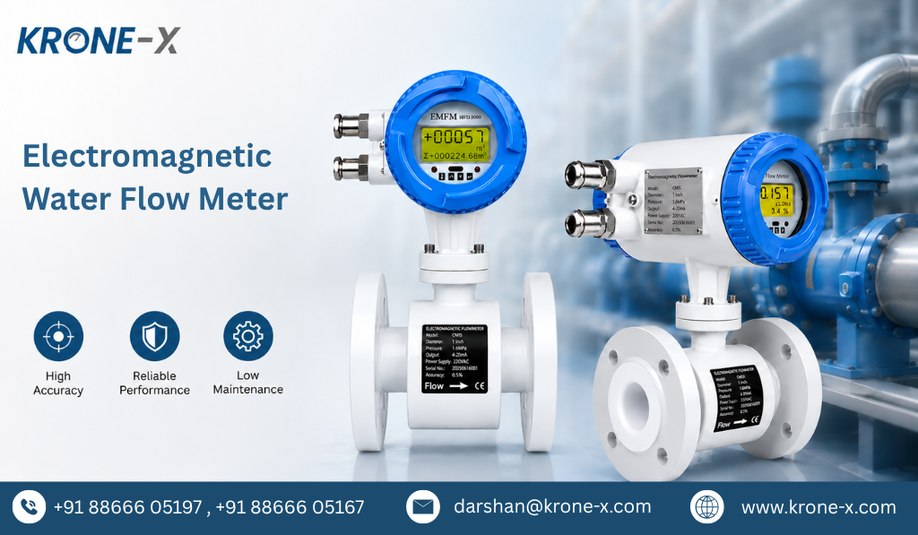 Electromagnetic Water Flow Meter