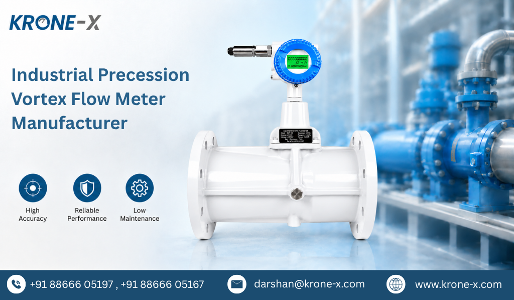 Industrial Precession Vortex Flow Meter Manufacturer