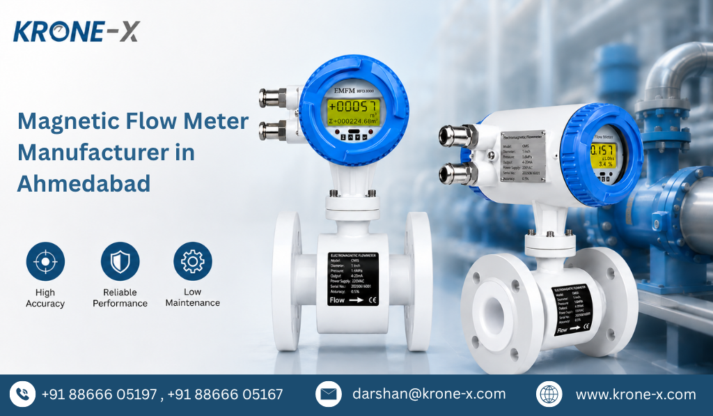 Magnetic Flow Meter Manufacturer in Ahmedabad