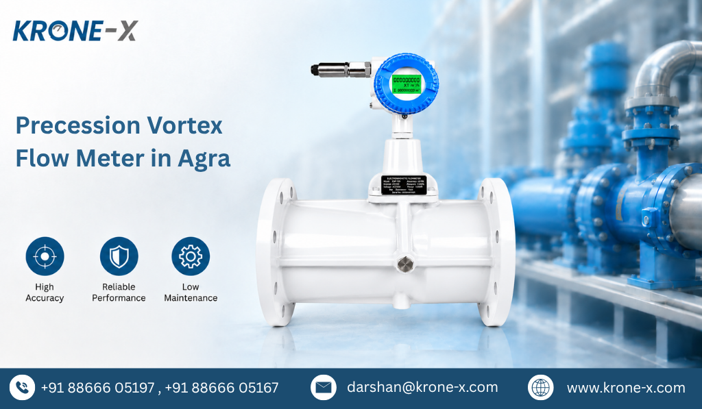 Precession Vortex Flow Meter in Agra