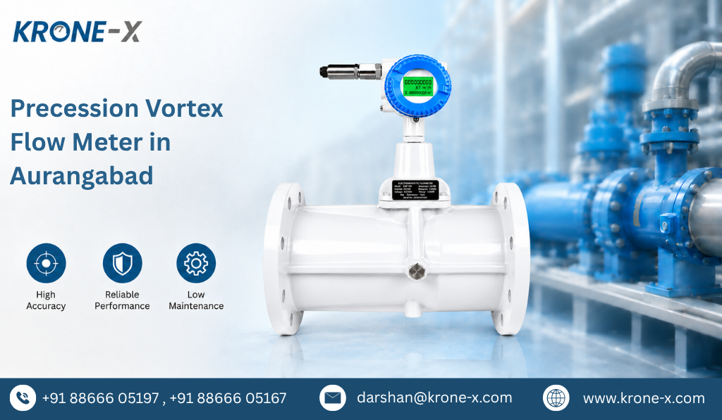 Precession Vortex Flow Meter in Aurangabad