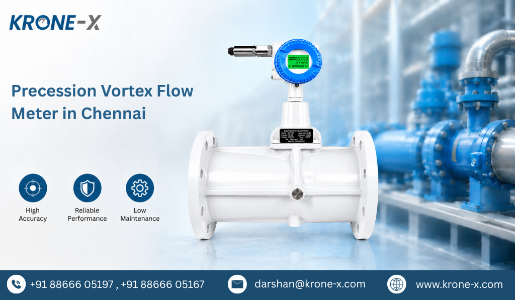 Precession Vortex Flow Meter in Chennai