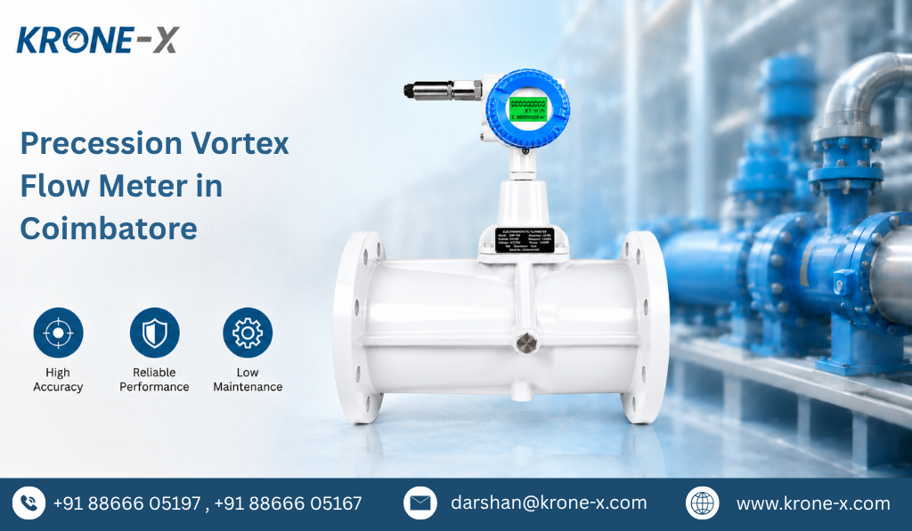 Precession Vortex Flow Meter in Coimbatore