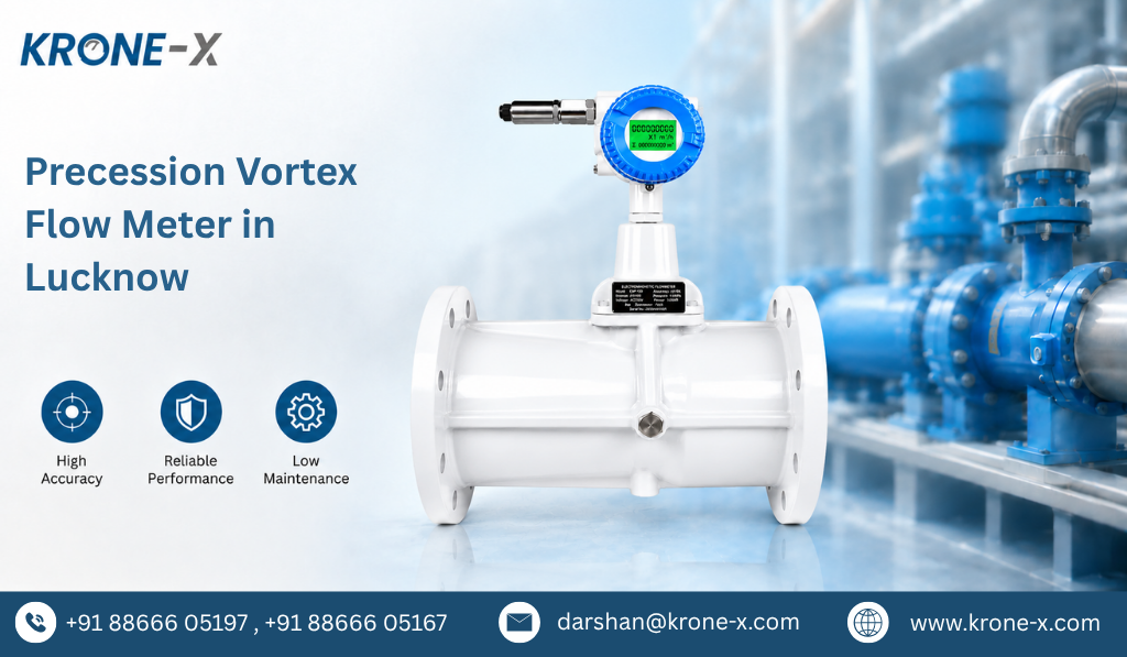 Precession Vortex Flow Meter in Lucknow