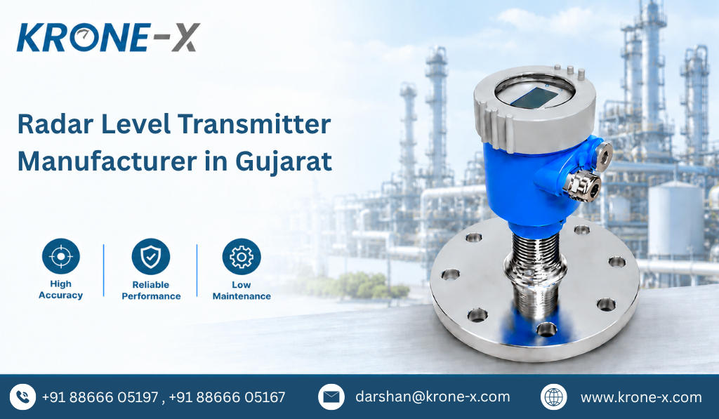 Radar Level Transmitter Manufacturer in Gujarat