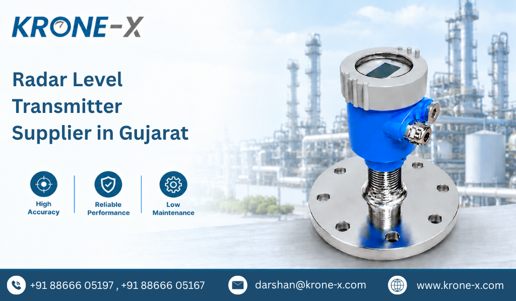 Radar Level Transmitter Supplier in Gujarat