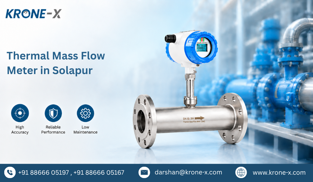 Thermal Mass Flow Meter in Solapur