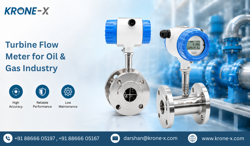 Turbine Flow Meter for Oil & Gas Industry