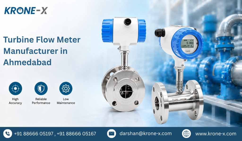 Turbine Flow Meter Manufacturer in Ahmedabad