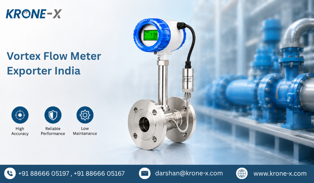 Vortex Flow Meter Exporter in India