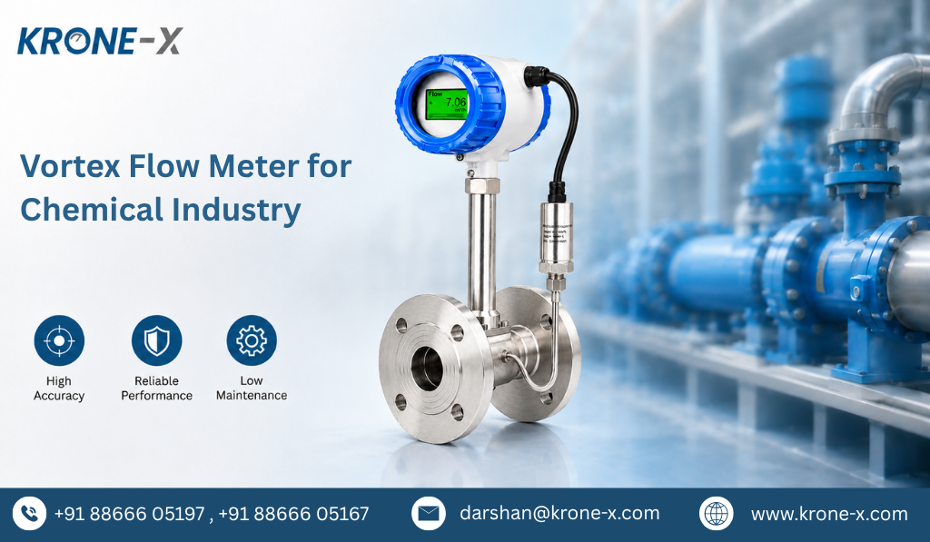 Vortex Flow Meter for Chemical Industry