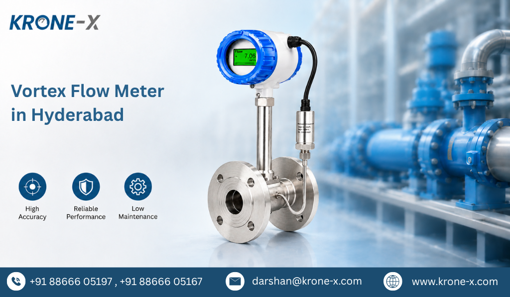 Vortex Flow Meter in Hyderabad