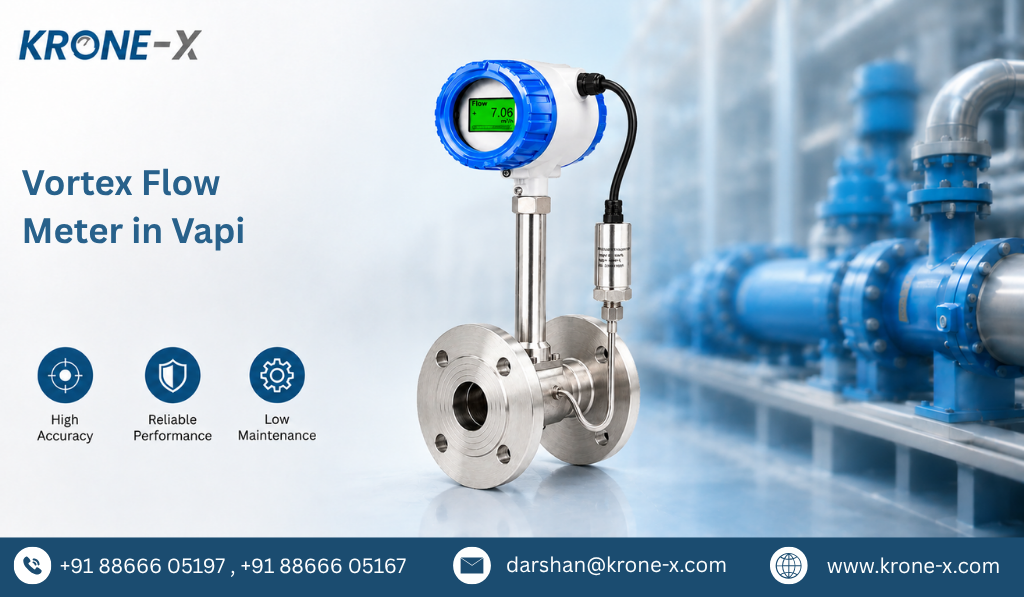 Vortex Flow Meter in Vapi